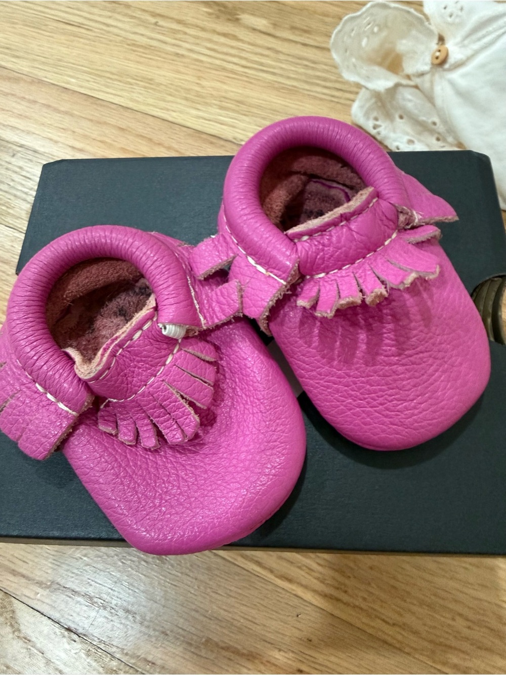 Freshly picks moccasins